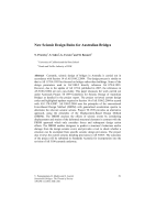 Cover of New Seismic Design Rules for Australian Bridges