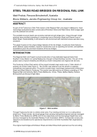 Cover of Steel Truss Road Bridges on Regional Rail Link