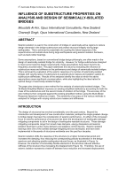 Cover of Influence of Substructure Properties on Analysis and Design of Seismically-Isolated Bridges