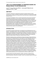 Cover of Life-Cycle Management of Bridges Based on Robustness to Deterioration