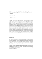 Cover of FRP Strengthening of the West Gate Bridge Concrete Viaducts