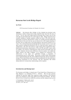 Cover of Kawarau Steel Arch Bridge Repair