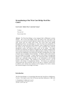 Cover of Strengthening of the West Gate Bridge Steel Box Girder