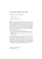 Cover of Swansea Bridge Cathodic Protection Works
