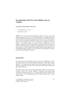 Cover of Strengthening of the West Gate Bridge Concrete Viaducts
