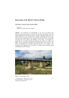 Cover of Restoration of the Historic Tharwa Bridge