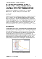 Cover of A Comparison Between the Technical Specifications for Elastometric Seismic Protection Bearings in European Norm EN 15129, International Standard ISO 22762