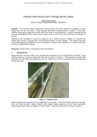 Cover of Network Wide Assessment of Bridge Barrier Safety