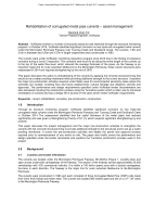 Cover of Rehabilitation of Corrugated Metal Pipe Culverts: Asset management