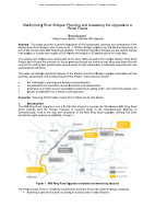 Cover of Maribyrnong River Bridges: Planning and Assessing the Upgrade to a Portal Frame