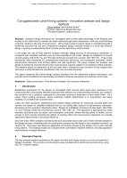 Cover of Corrugated Steel Culvert Lining Systems: Innovative Analysis and Design