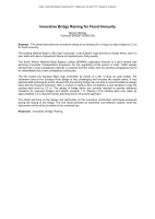 Cover of Innovative Bridge Raising for Flood Immunity