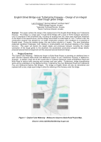 Cover of English Street Bridge over Tullamarine Freeway: Design of an Integral Steel Trough Girder Bridge