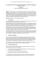 Cover of An Update of the Revision of the New Edition of AS5100.4 Bearings and Deck Joints