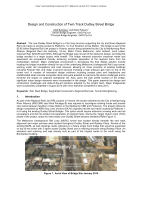 Cover of Design and Construction of Twin Track Dudley Street Bridge