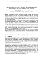 Cover of The Effect of Self-Consolidating Concrete on the Shear Performance of Beam Elements: A Critical Review of Current Literature