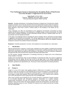 Cover of The Challenges Faced in Assessing the Durability Risks of Reinforced Concrete Bridges in Aggressive Environments