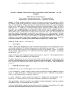 Cover of Bridge Condition Inspections Using Unmanned Aerial Vehicles: A Trial Project