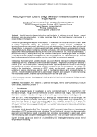 Cover of Reducing Life-cycle Costs for Bridge Owners by Increasing Durability of the Bridge Bearing