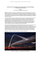 Cover of Hendon Park Footbridge and the Waterview Shared Path Bridges Connecting Communities