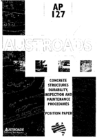 Cover of Concrete Structures Durability, Inspection and Maintenance Procedures: Position Paper