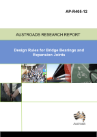 Cover of Design Rules for Bridge Bearings and Expansion Joints