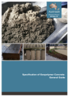 Cover of Specification of Geopolymer Concrete: General Guide