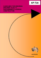 Cover of Guidelines for Ensuring Specified Quality Performance in Bridge Construction