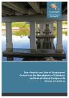 Cover of Specification and Use of Geopolymer Concrete in the Manufacture of Structural and Non-structural Components: Review of Literature