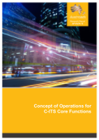 Cover of Concept of Operations for C-ITS Core Functions