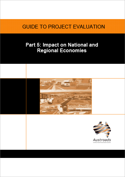 Cover of Guide to Project Evaluation Part 5: Impact on National and Regional Economies