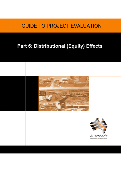 Cover of Guide to Project Evaluation Part 6: Distributional (Equity) Effects
