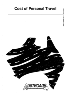 Cover of Cost of Personal Travel