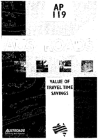 Cover of Value of Travel Time Savings
