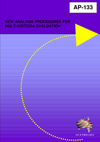 Cover of New Analysis Techniques for Multi-Criteria Evaluation