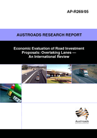 Cover of Economic Evaluation of Road Investment Proposals: Overtaking Lanes - An International Review