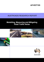 Cover of Modelling, Measuring and Mitigating Road Traffic Noise