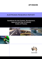 Cover of Guidelines for the Content, Development, Approval and Use of Industry Codes of Practice