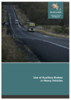 Cover of Use of Auxiliary Brakes in Heavy Vehicles