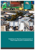 Cover of Guidelines for Planning and Assessment of Road Freight Access in Industrial Areas