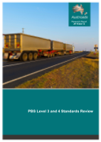 Cover of PBS Level 3 and 4 Standards Review