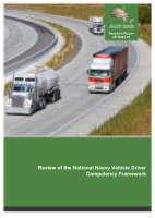 Cover of Review of the National Heavy Vehicle Driver Competency Framework