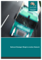 Cover of National Strategic Weigh-in-motion Network