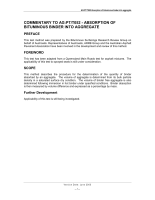 Cover of Absorption of Bituminous Binder into Aggregate