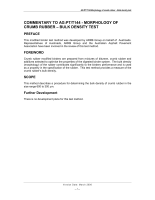 Cover of Morphology of Crumb Rubber - Bulk Density Test