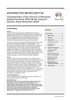 Cover of Characterisation of the Viscosity of Reclaimed Asphalt Pavement (RAP) Binder Using the Dynamic Shear Rheometer (DSR)