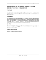 Cover of Asphalt Binder Content (Ignition Oven Method)