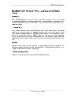 Cover of Asphalt Particle Loss