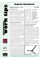 Cover of Asphalt Handwork