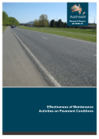 Cover of Effectiveness of Maintenance Activities on Pavement Conditions
